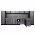 TitanForge WallLine Ultimate Garage Workbench Suite