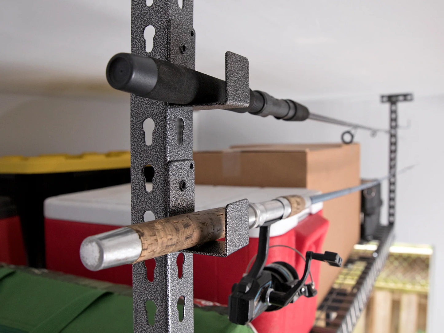 Versarac 4' X 8' Adjustable Overhead Rack · Heavy-Gauge Steel · 600 Lbs Capacity · Ceiling-Mounted
