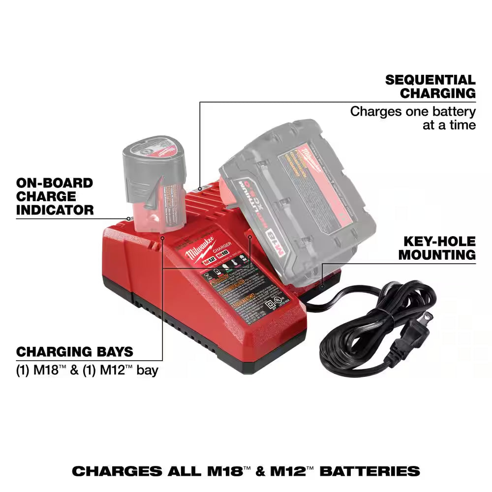 M18 18-Volt Lithium-Ion HIGH OUTPUT Starter Kit with One 3.0Ah Battery and Charger